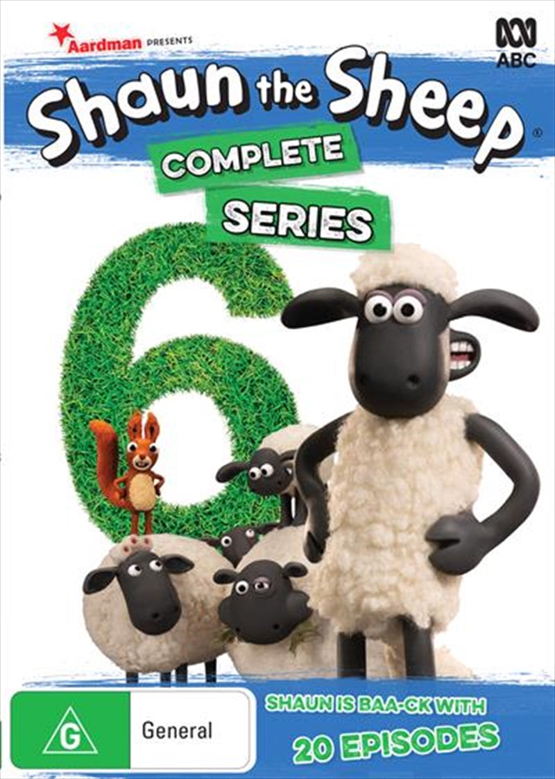 Shaun the Sheep ABC DVD and Blue ray with Knc Assist.