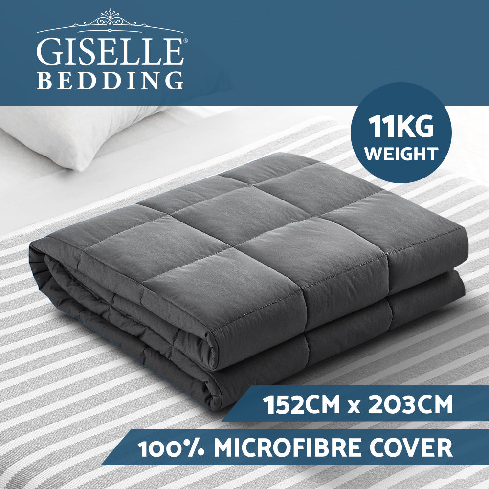 Giselle Bedding Weighted Blanket 152cm x 203cm 11kg kncassist